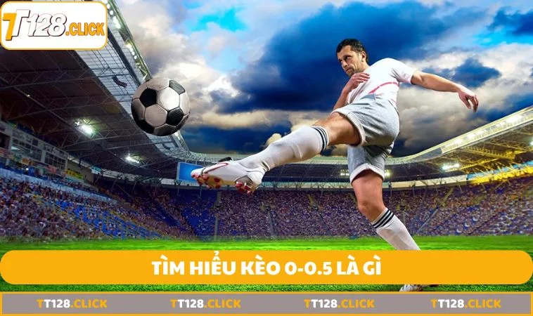 tim hieu keo 0 0 5 la gi Tìm hiểu kèo 0-0.5 là gì